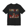 Afrocentric Statement Tee - Black Woman Pop Art Bold Graffiti Fabulous Shirt - Style 03
