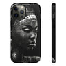 Black Women Abstract Futuristic Tech Phone Case