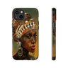 African Woman Afrofuturism Style Phone Case