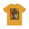 African American Statue of Liberty in mustard.