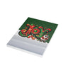 Black Santa Christmas Card featuring African American Santa Claus with the word “JOY,” Afrocentric holiday greeting card available as single or multipack with envelopes. (10 cards)