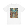 African American Kids at Library Tee shirt in white.