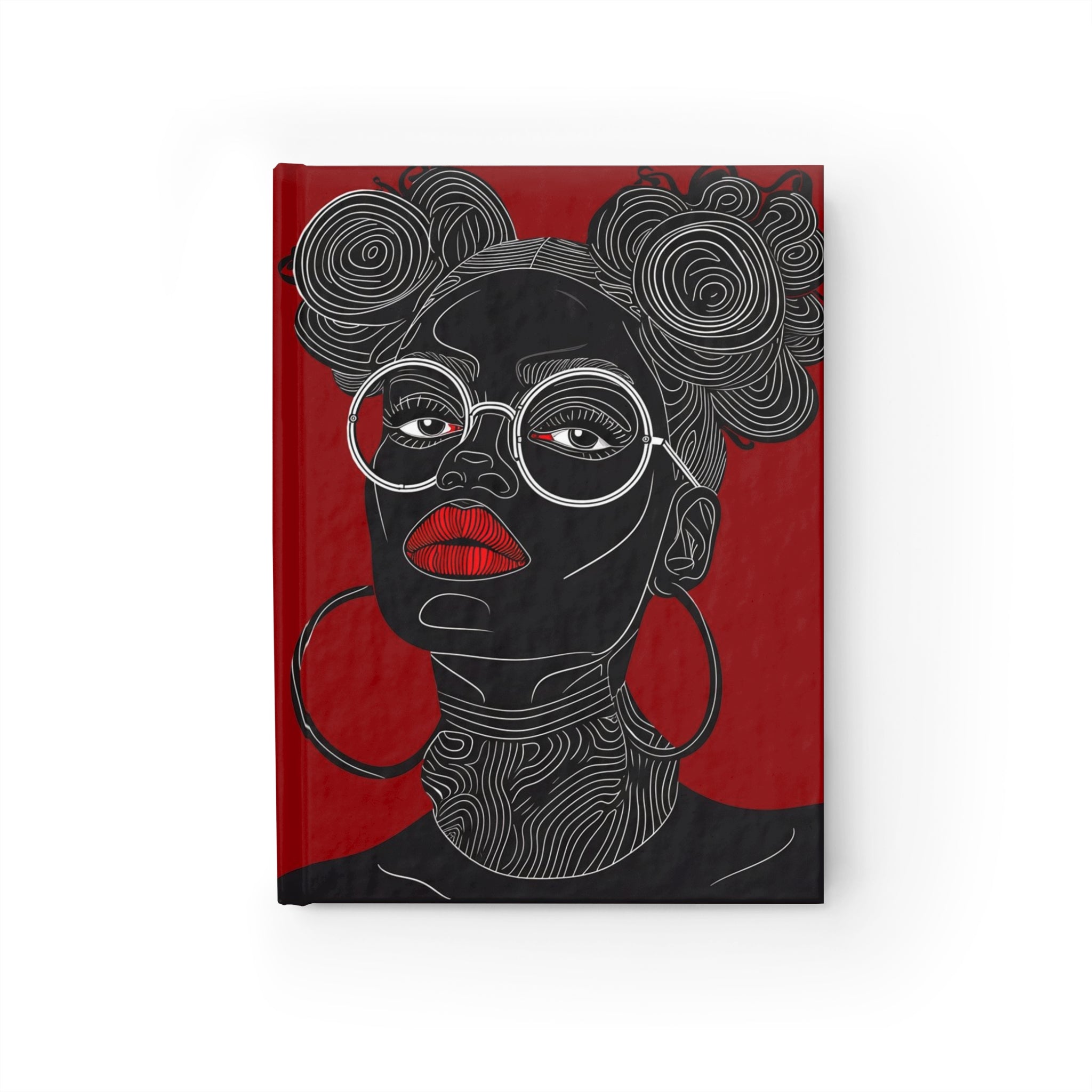 Front cover of Afrocentric Bantu Knots journal.