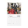 2026 Picnic in the Park Wall Calendar featuring African American lifestyle art. Afrocentric calendar with family reunion celebration, Black culture inspiration, and vibrant home décor.