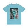 Statue of Liberty Tee African American Woman in turquoise - Style 09