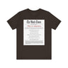The Black Times Tee Shirt listing historical African American communities destroyed by mob violence, adult unisex Black history apparel.