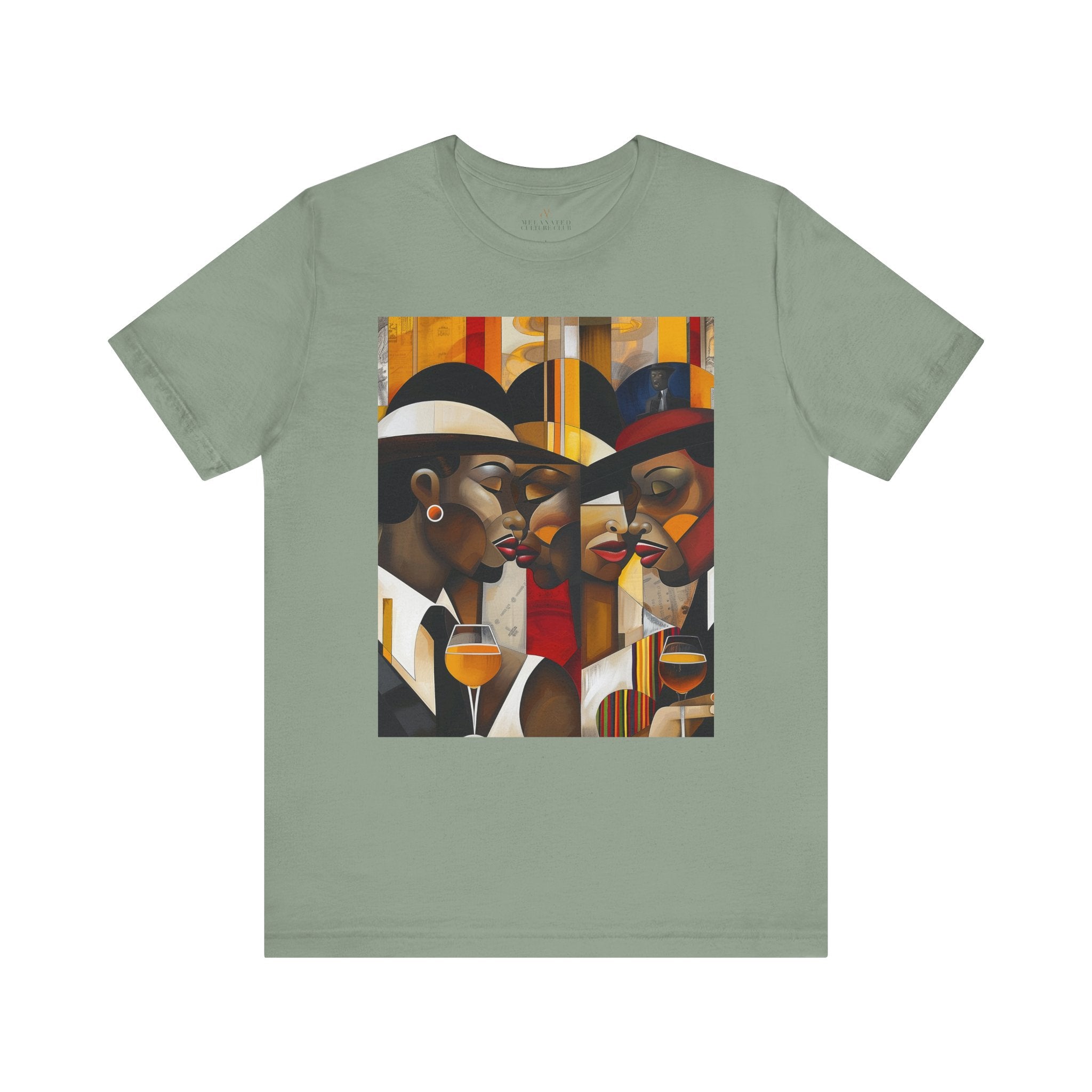 Ladies and Gents Tee Shirt Harlem Inspired - Style 04