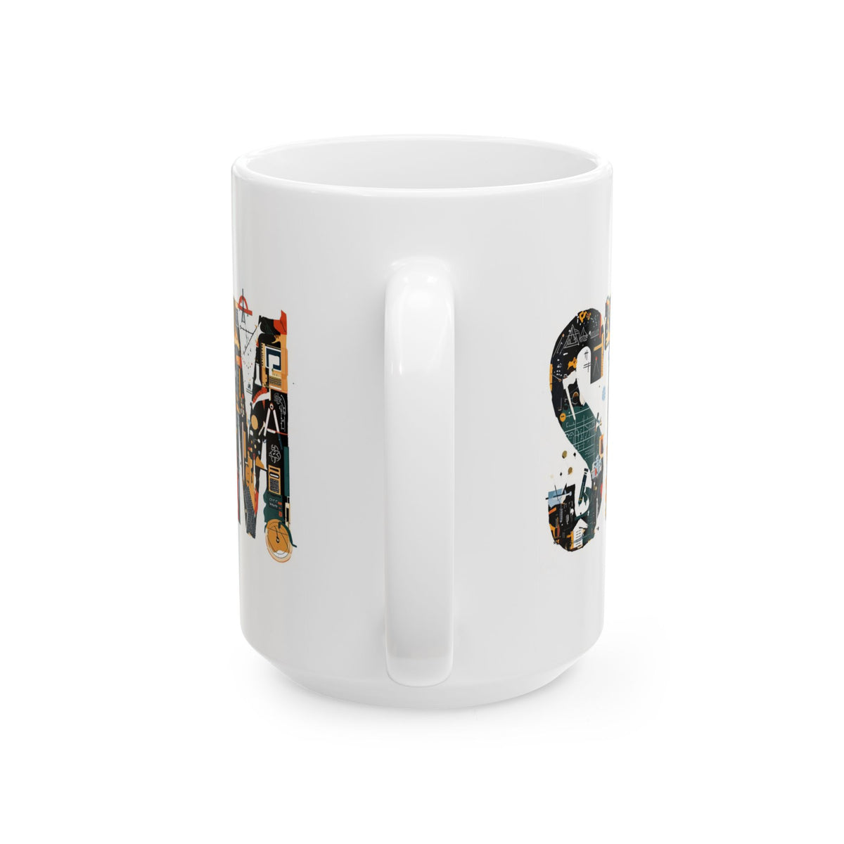 STEM Coffee Mug - Science Technology Engineering Math Graphic Art -  Teacher Scientist Gift (Style 06) Printify