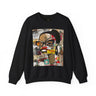 Boss Babe sweatshirt featuring an abstract cartoon Black girl named Markeisha in bold graffiti style, celebrating confidence, melanin, and empowerment.