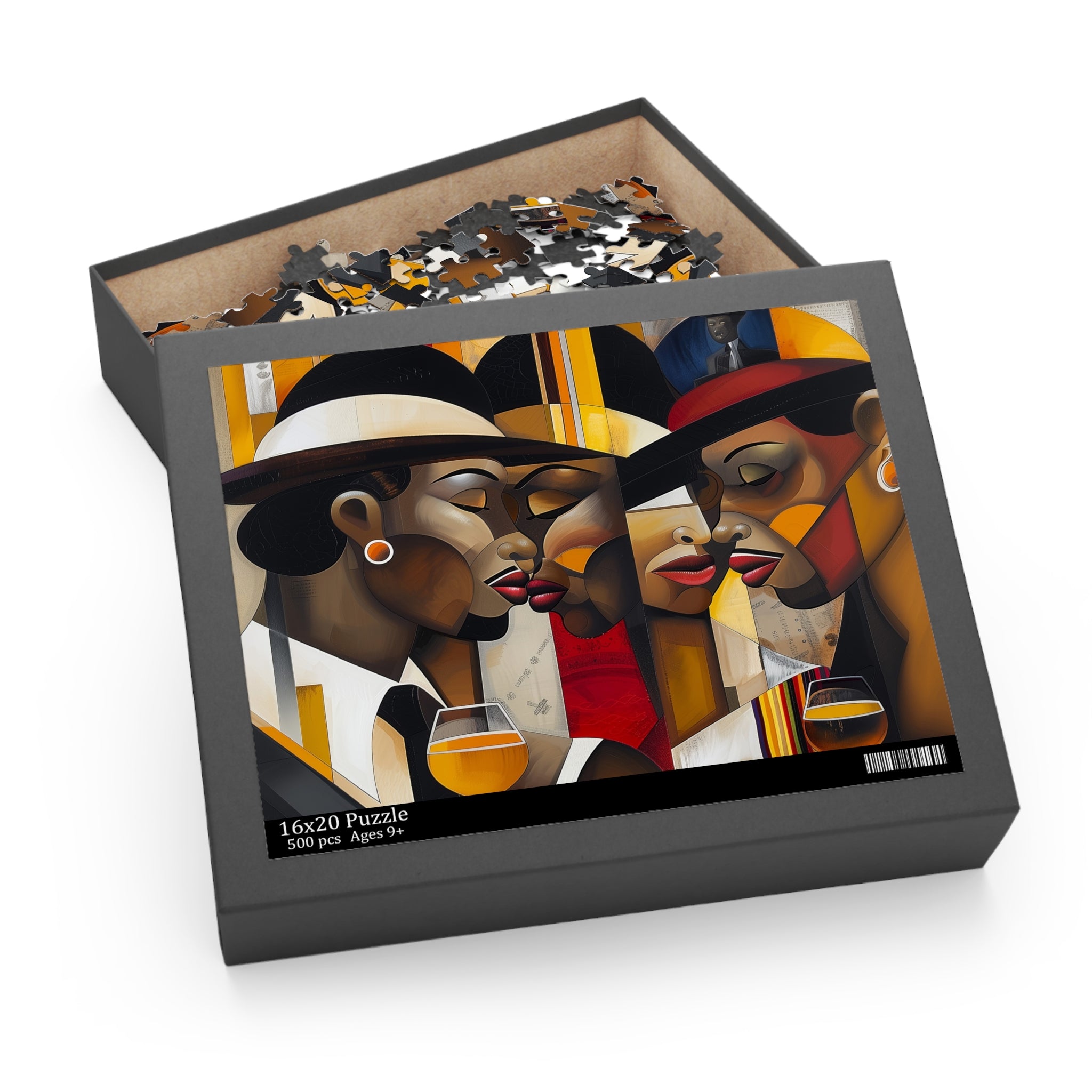 Harlem Ladies and Gents Jigsaw Puzzle  Art Therapy - Style 04