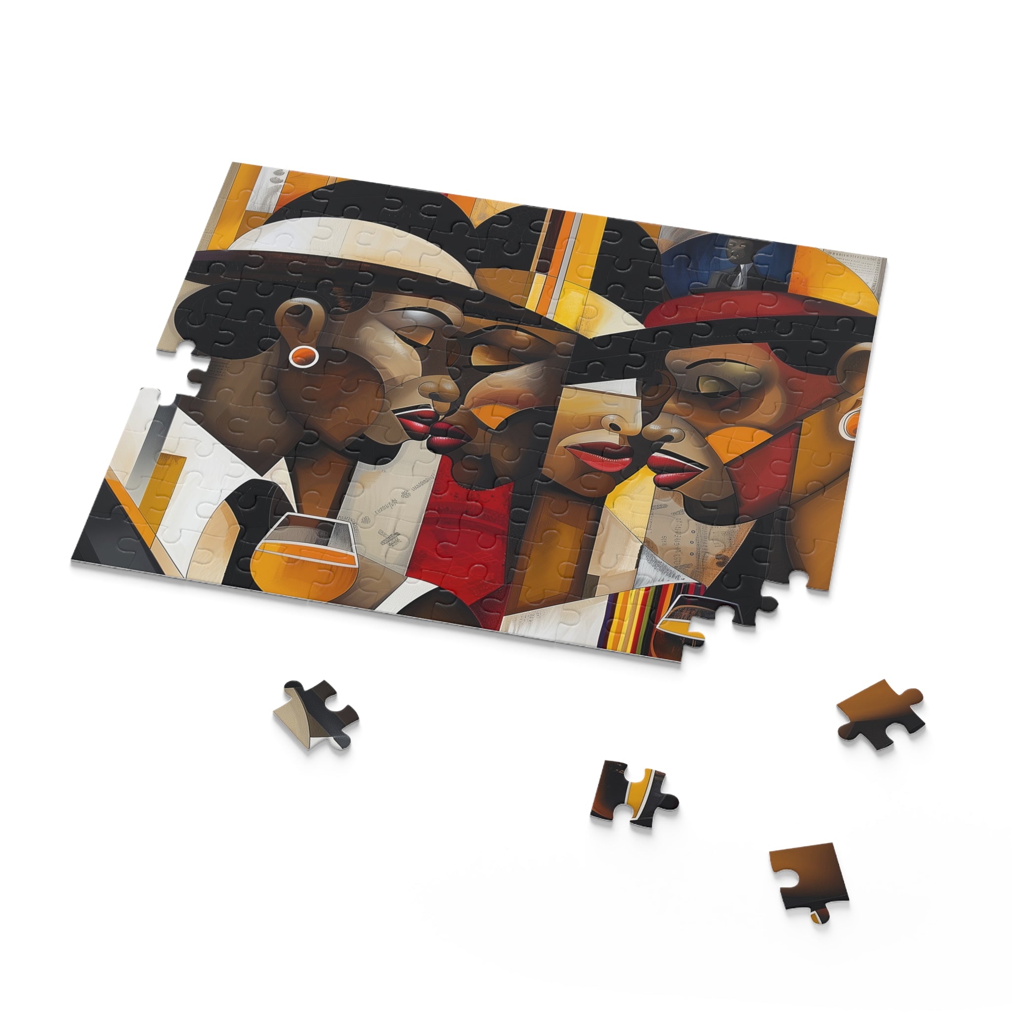 Harlem Ladies and Gents Jigsaw Puzzle  Art Therapy - Style 04