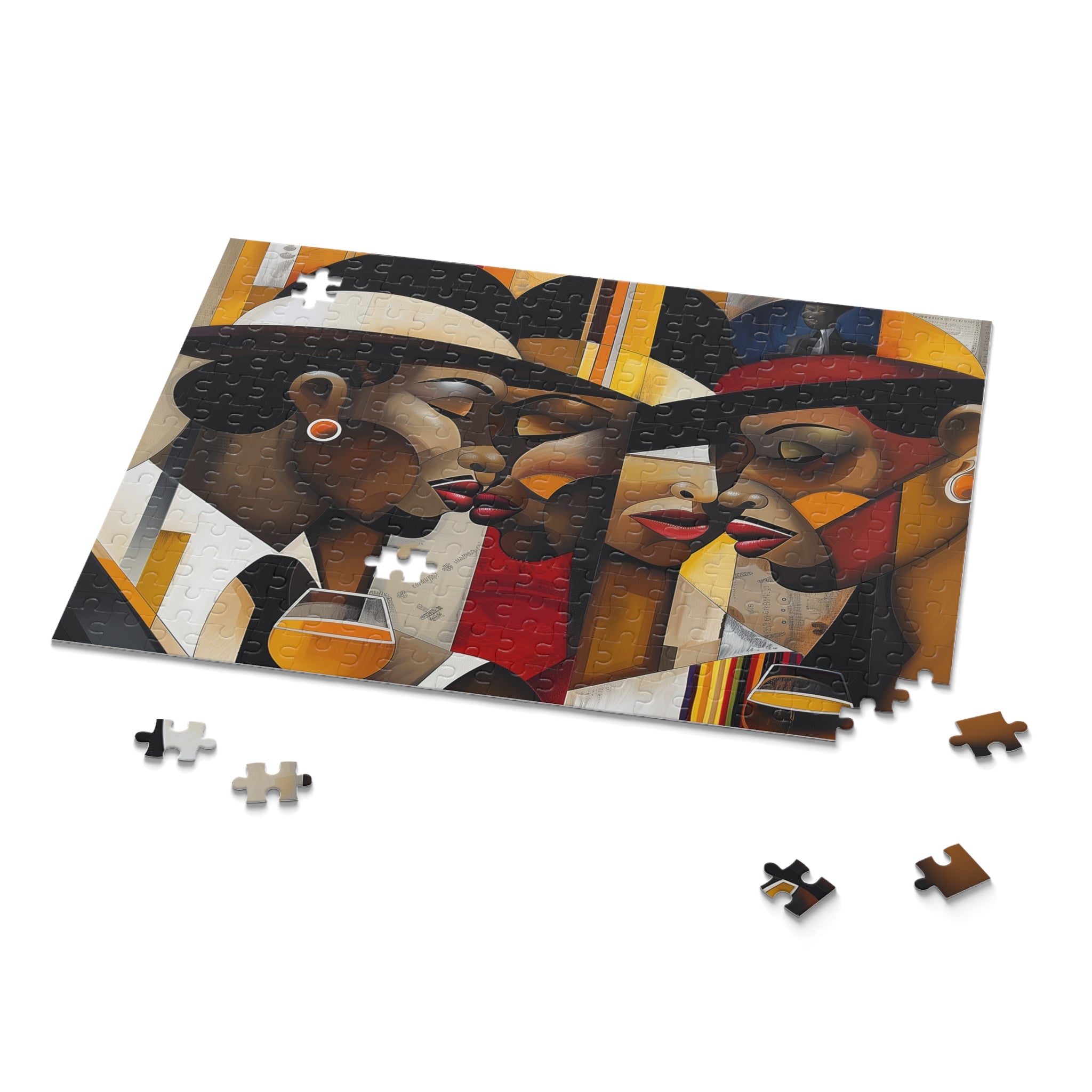 Harlem Ladies and Gents Jigsaw Puzzle  Art Therapy - Style 04