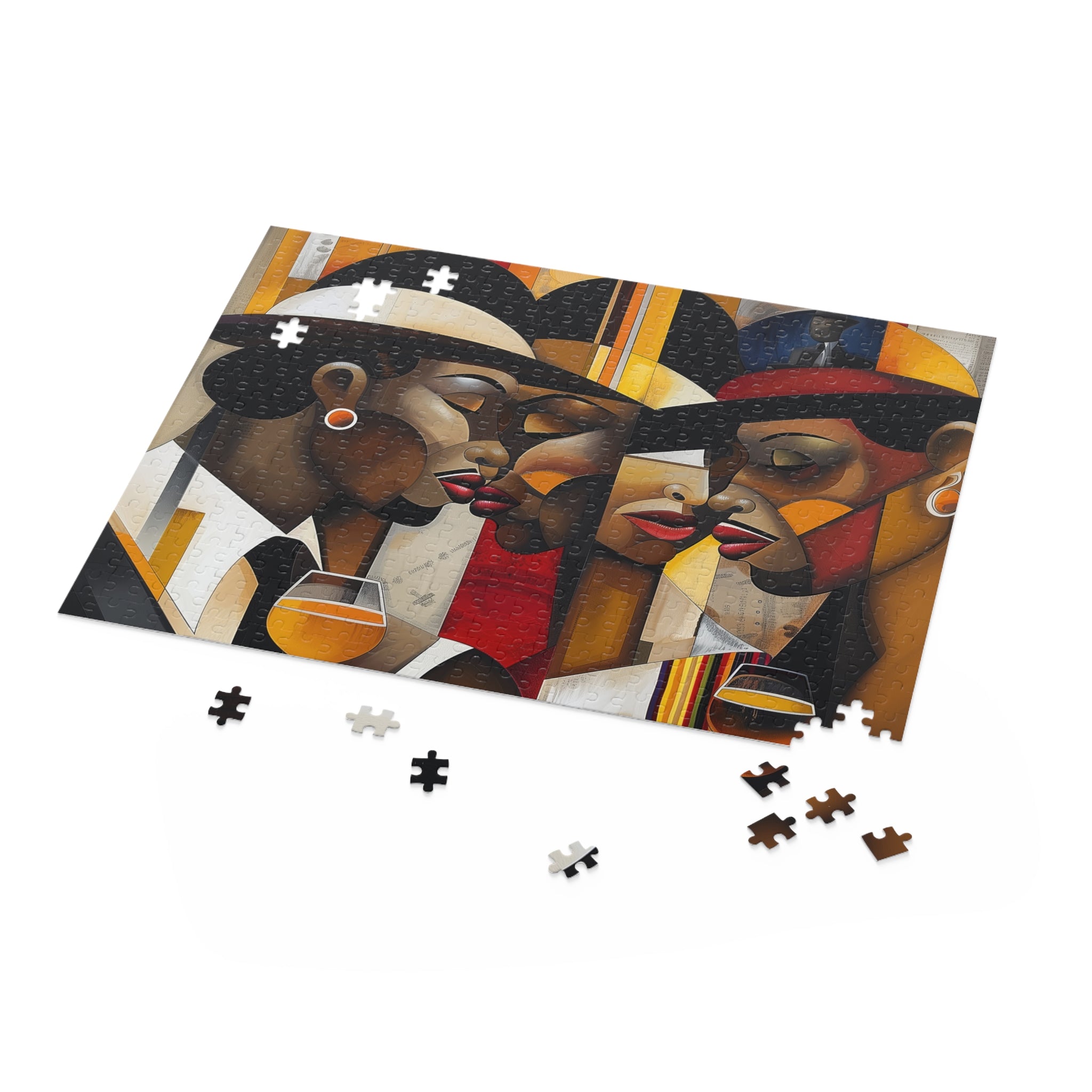 Harlem Ladies and Gents Jigsaw Puzzle  Art Therapy - Style 04