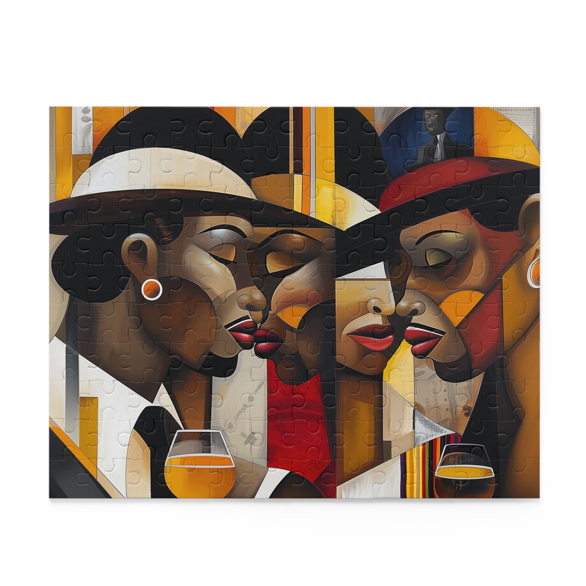 Harlem Ladies and Gents Jigsaw Puzzle  Art Therapy - Style 04