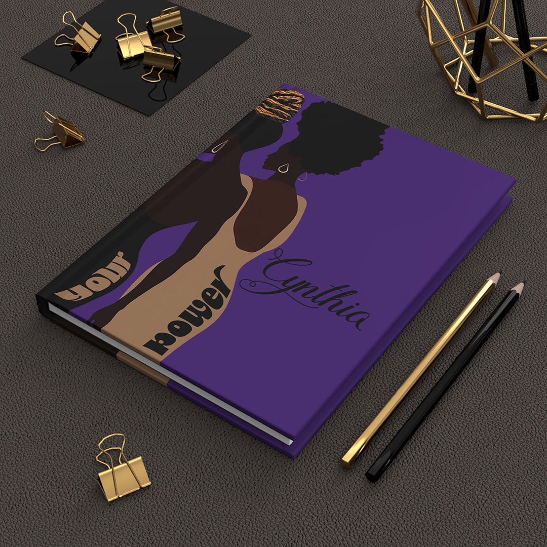 Personalized journal for African American woman - Take Back Your Power.