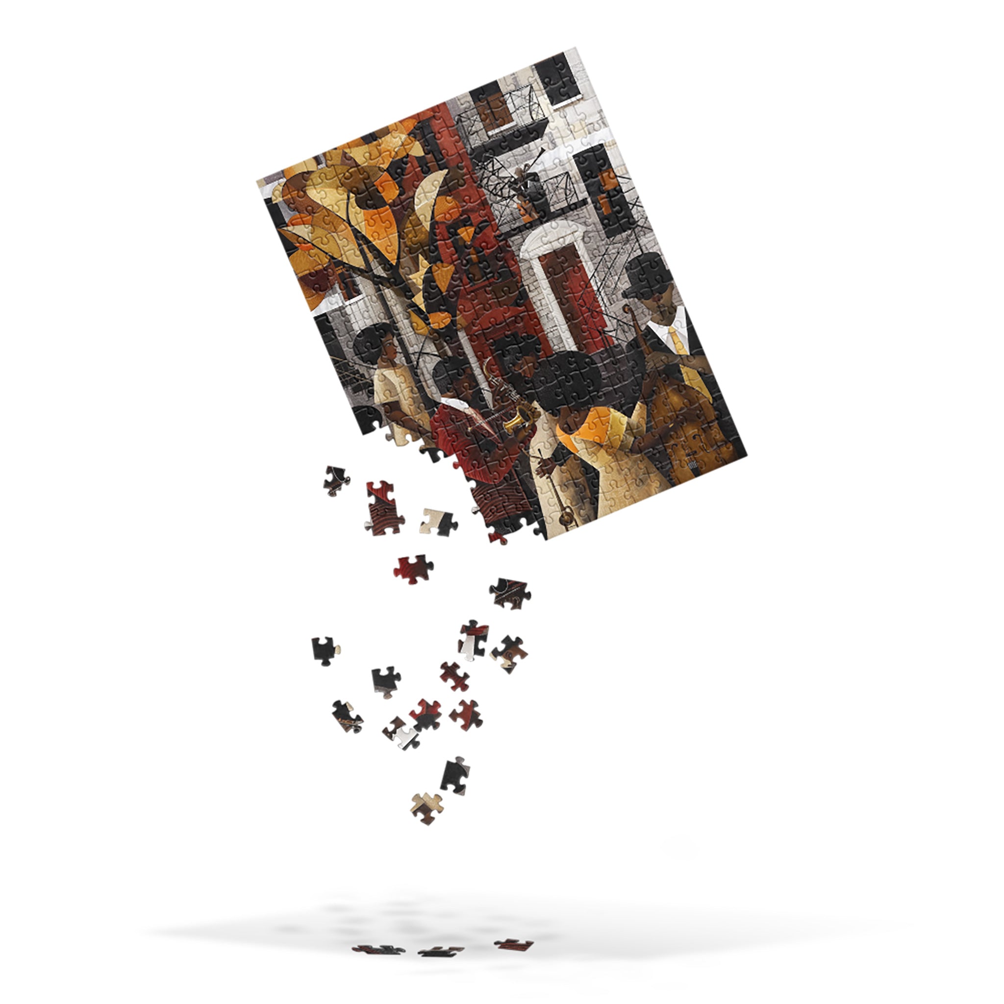 African American Jazz Musicians Jigsaw Puzzle - Style 1A