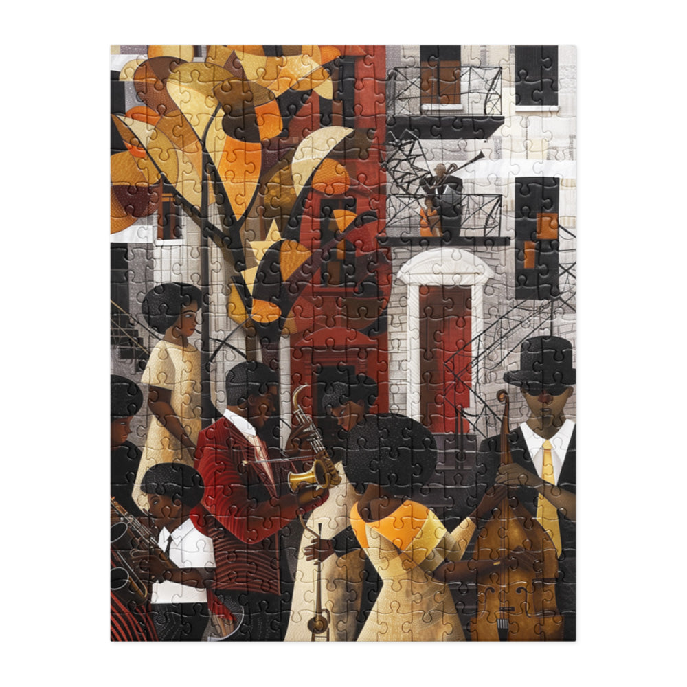 African American Jazz Musicians Jigsaw Puzzle - Style 1A