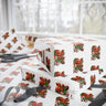 Joy and Black Santa Claus Christmas Holiday Wrapping Paper